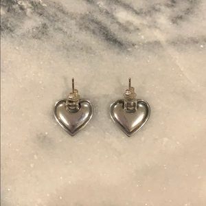 James Avery Heart Earrings